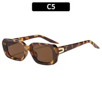 Square Casual Modern Style Letter Ac Gradient Tinted Lenses Full Frame Women's Sunglasses sku image 5