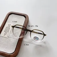 Cadre Ovale Décontractée Vêtement De Rue Ovale Pc Résine Plein Cadre Enfants Lunettes De Soleil main image 10