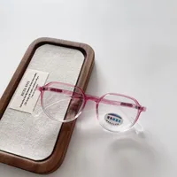 Oval Frame Casual Streetwear Oval Pc Resin Full Frame Kids Sunglasses main image 8