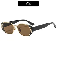 Square Casual Solid Color Ac Gradient Tinted Lenses Full Frame Women's Sunglasses sku image 4