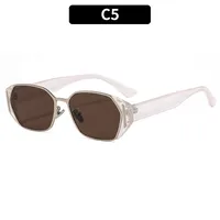 Square Casual Solid Color Ac Gradient Tinted Lenses Full Frame Women's Sunglasses sku image 5