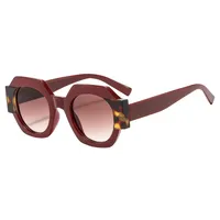 Polygon Casual Solid Color Ac Full Frame Women's Sunglasses main image 4