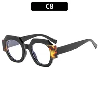 Polygon Casual Solid Color Ac Full Frame Women's Sunglasses sku image 8