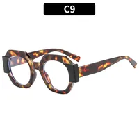 Polygon Casual Solid Color Ac Full Frame Women's Sunglasses sku image 9