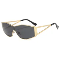 Special-Shaped Mirror Casual Geometric Pc Full Frame Women's Sunglasses main image 4