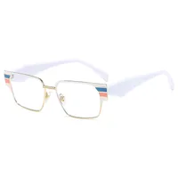 Square Casual Solid Color Ac Full Frame Optical Glasses main image 3