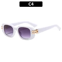 Square Casual Solid Color Ac Gradient Tinted Lenses Full Frame Women's Sunglasses sku image 4