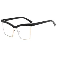 Special-Shaped Mirror Casual Solid Color Ac Full Frame Optical Glasses main image 3