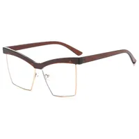 Miroir De Forme Spéciale Décontractée Couleur Unie Ca Plein Cadre Lunettes Optiques main image 8