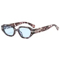 Oval Frame Casual Solid Color Ac Gradient Tinted Lenses Full Frame Women's Sunglasses main image 6