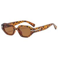 Oval Frame Casual Solid Color Ac Gradient Tinted Lenses Full Frame Women's Sunglasses main image 8