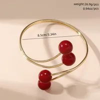 Round Modern Style Alloy Bangle Wholesale main image 2
