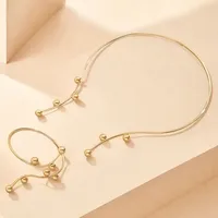 Elegant Simple Style Metal Branches Women's Jewelry Set main image 5