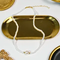Heart Shape Elegant Classical Romantic Imitation Pearl Pendant Necklace Wholesale sku image 2