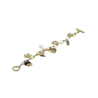 Star Heart Shape Flower Vacation 304 Stainless Steel Multi Charms Bracelet In Bulk main image 5