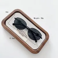 Oval Frame Elegant Glam Streetwear Oval Pc Resin Gradient Tinted Lenses Full Frame Kids Sunglasses main image 6