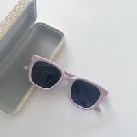 Cuadrado Casual Ropa De Calle Cuadrado Ordenador Personal Resina Lentes Tintados Con Degradado Fotograma Completo Gafas De Sol Para Niños main image 4