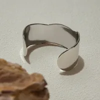 Geometric Casual Vacation Modern Style 316 Stainless Steel  Cuff Bracelets In Bulk main image 3