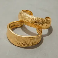 Geometric Casual Modern Style Commute 316 Stainless Steel  Cuff Bracelets Bangle In Bulk main image 5