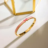 Bow Knot Casual Modern Style Commute 316 Stainless Steel  Bangle In Bulk main image 6