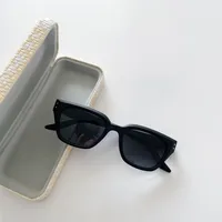 Carré Décontractée Vêtement De Rue Carré Pc Résine Verres Teintés Dégradés Plein Cadre Enfants Lunettes De Soleil main image 6