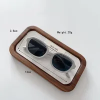 Marco Ovalado Casual Oval Ordenador Personal Resina Lentes Tintados Con Degradado Fotograma Completo Gafas De Sol Para Niños main image 9