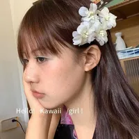 Atmosphere Show Hibiscus Rosa-Sinensis Barrettes Women's Artificial Flowers On The Mirror Side Clip Vacation Style Plumeria Rubra Hairware sku image 2