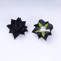Atmosphere Red Flower Headdress Rose Barrettes Side Clip Side Hairpin Female 2024 New Large Flower Headdress Flower sku image 23