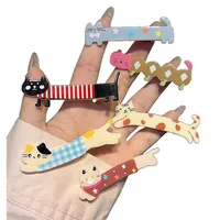 Cute Cartoon Cat Puppy Hairpin Women's Side Clip Ins Headwear Hair Accessories High-grade Duckbill Clip Summer Hairpin main image 5