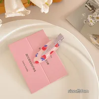 Cute Cartoon Cat Puppy Hairpin Women's Side Clip Ins Headwear Hair Accessories High-grade Duckbill Clip Summer Hairpin sku image 12