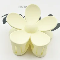 Frosted Flower Hair Clip Back Head Updo Hair Clip Barrettes Ponytail Bun High-Grade Sense Barrettes Shark Clip Wholesale sku image 36