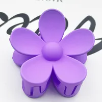 Frosted Flower Hair Clip Back Head Updo Hair Clip Barrettes Ponytail Bun High-Grade Sense Barrettes Shark Clip Wholesale sku image 16