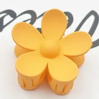 Frosted Flower Hair Clip Back Head Updo Hair Clip Barrettes Ponytail Bun High-Grade Sense Barrettes Shark Clip Wholesale sku image 18