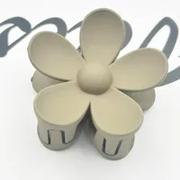 Frosted Flower Hair Clip Back Head Updo Hair Clip Barrettes Ponytail Bun High-Grade Sense Barrettes Shark Clip Wholesale sku image 22