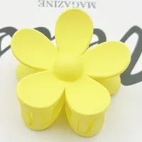 Frosted Flower Hair Clip Back Head Updo Hair Clip Barrettes Ponytail Bun High-Grade Sense Barrettes Shark Clip Wholesale sku image 19