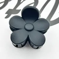 Frosted Flower Hair Clip Back Head Updo Hair Clip Barrettes Ponytail Bun High-Grade Sense Barrettes Shark Clip Wholesale sku image 8