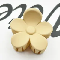 Frosted Flower Hair Clip Back Head Updo Hair Clip Barrettes Ponytail Bun High-Grade Sense Barrettes Shark Clip Wholesale sku image 12