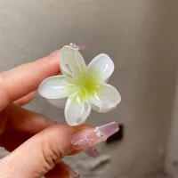 Plumeria Rubra Summer Sunflower Small Jaw Clip Female Cute Mori Style Broken Hair Bangs Side Hairpin Headdress Ins sku image 7