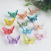 2024 New Crystal Butterfly Grip Super Fairy Barrettes Female Online Influencer Ins Shark Clip Hairpin DIY Catch Hairpin Headdress main image 1