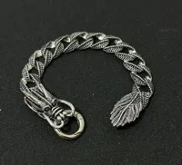 Skull Hip-Hop Retro Zinc Alloy Bracelets Wholesale sku image 1