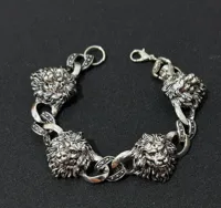 Skull Hip-Hop Retro Zinc Alloy Bracelets Wholesale sku image 6
