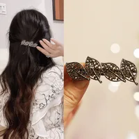 Elegant Fashion Imitation Opal Spring Clip Temperament Head Clip Horizontal Clip All-Match Hairpin Hairpin Hair Accessories For Fair Lady Headdress sku image 13
