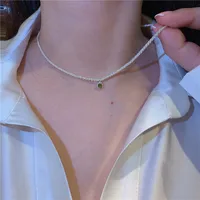 Necklace For Women New And New Style 2025 New Fashion Clavicle Chain Sweet Cool Style Lovely Sweater Chain Metal Texture High Sense For Women sku image 26