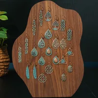 ¡Oferta Nueva! Pendientes De Estilo De Vacaciones De Personalidad Simple, Personalidad Étnica Minoritaria, Pendientes Geométricos De Estilo Vintage, Anillos De Oreja Huecos Delicados Al Por Mayor main image 2