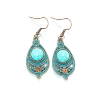 Bohemian Tribe Ethnic Style Vintage Earrings Holiday Trip Shoot Jewelry Earrings Wholesale Design Sense sku image 7