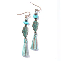 Bohemian Tribe Ethnic Style Vintage Earrings Holiday Trip Shoot Jewelry Earrings Wholesale Design Sense sku image 23