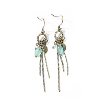 Bohemian Tribe Ethnic Style Vintage Earrings Holiday Trip Shoot Jewelry Earrings Wholesale Design Sense sku image 10