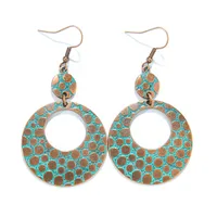 Bohemian Tribe Ethnic Style Vintage Earrings Holiday Trip Shoot Jewelry Earrings Wholesale Design Sense sku image 11