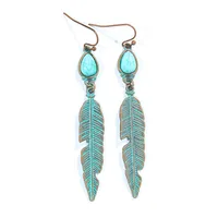 Bohemian Tribe Ethnic Style Vintage Earrings Holiday Trip Shoot Jewelry Earrings Wholesale Design Sense sku image 12