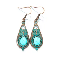 Bohemian Tribe Ethnic Style Vintage Earrings Holiday Trip Shoot Jewelry Earrings Wholesale Design Sense sku image 13